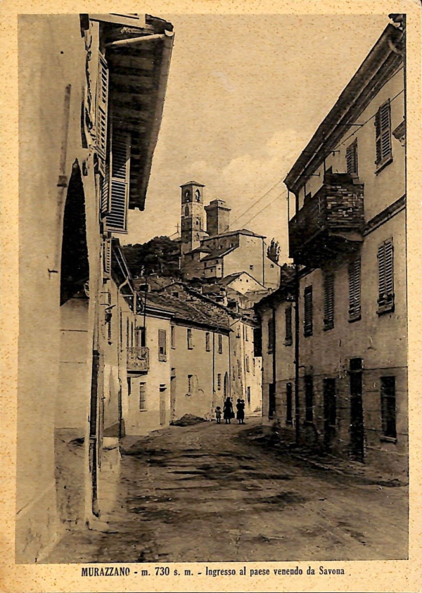 ab4628  -  CARTOLINA  D'EPOCA -  Cuneo Provincia -  MURAZZANO