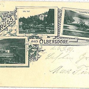 19979 - Ansichtskarten VINTAGE POSTCARD - Deutschland GERMANY - Gruss Olbersdorf