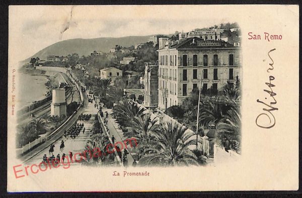 ag4930 - CARTOLINA D'EPOCA - Imperia Provincia - Sanremo