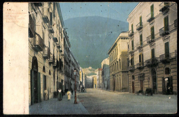 ab8205 - CARTOLINA  D'EPOCA - Napoli  Provincia  - CASTELLAMMARE