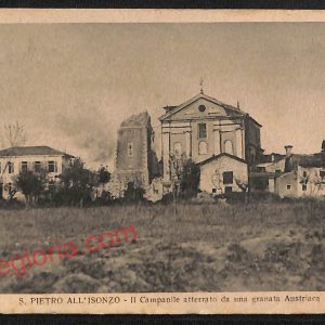 ag1888 - CARTOLINA D'EPOCA - Gorizia Provincia - San Piero d' Isonzo
