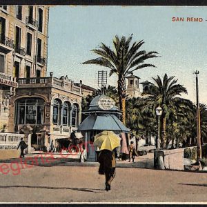 ag4947 - CARTOLINA D'EPOCA - Imperia Provincia - Sanremo   1916