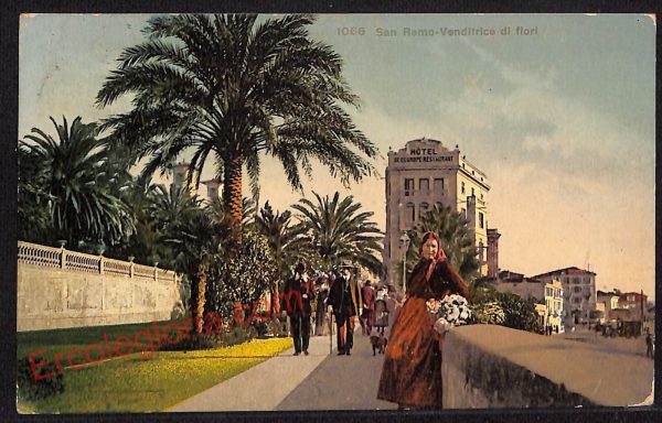 ag4956 - CARTOLINA D'EPOCA - Imperia Provincia - Sanremo   1917