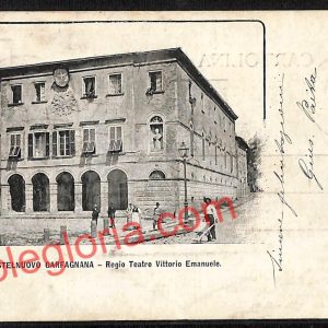 ag6509 - CARTOLINA D'EPOCA - Lucca Provincia - Castelnuovo di Garfagnana  1901