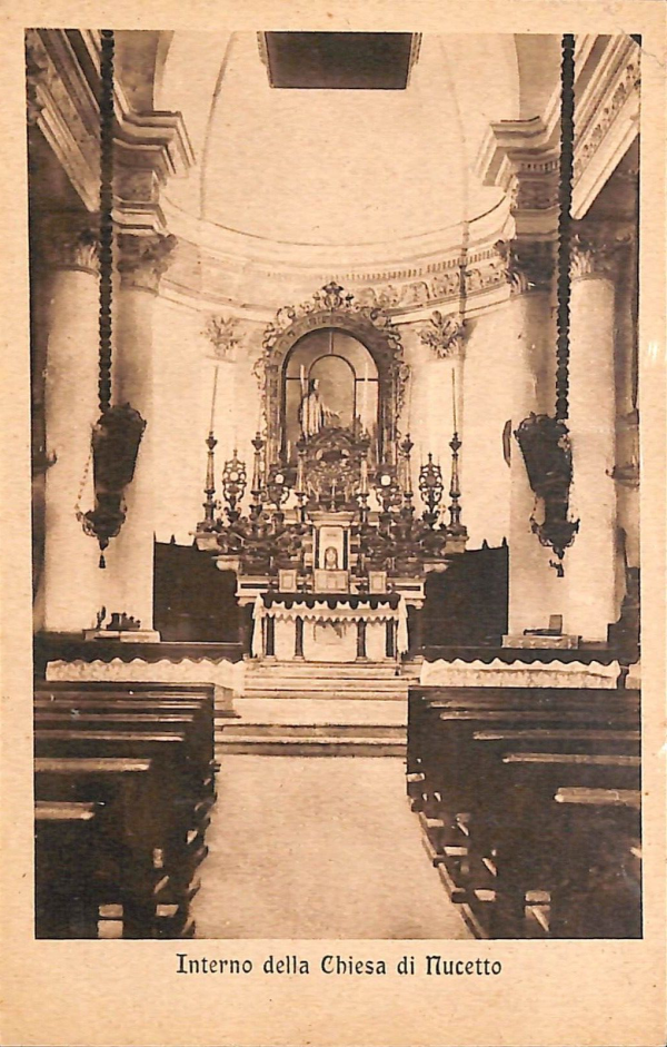 ab4641  -  CARTOLINA  D'EPOCA -  Cuneo Provincia -  NUCETTO