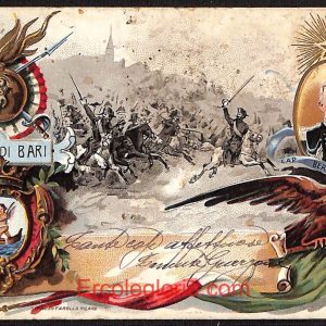ae0835 - CARTOLINA  D'EPOCA - Bari Città - Legione RR. Carabinieri di BARI