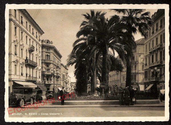 ag4960 - CARTOLINA D'EPOCA - Imperia Provincia - Sanremo   1939