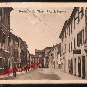 ai1099 - CARTOLINA D'EPOCA - Rovigo Città - Arco San Bortolo