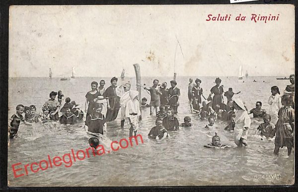 ai0642 - CARTOLINA D'EPOCA - Rimini Città