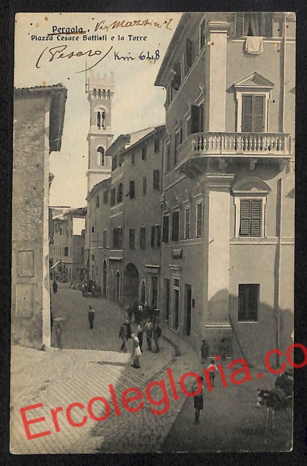 ah6589 - CARTOLINE  D'EPOCA - Pesaro e Urbino Provincia - Pergola