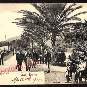 ag4963 - CARTOLINA D'EPOCA - Imperia Provincia - Sanremo