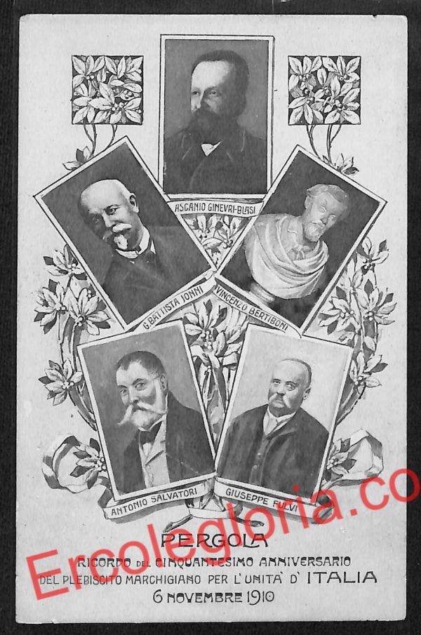 ah6594 - CARTOLINE  D'EPOCA - Pesaro e Urbino Provincia - Pergola