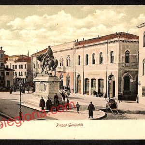 ai1111 - CARTOLINA D'EPOCA - Rovigo Città - Piazza Garibaldi