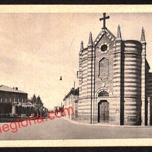 ai1112 - CARTOLINA D'EPOCA - Rovigo Città - Chiesa e Via delle Fosse