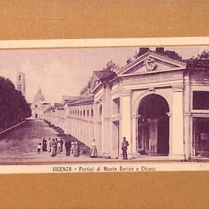 ab4190 -  CARTOLINA  D'EPOCA - Vicenza : Portici di Monte Berico 1914