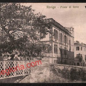 ai1115 - CARTOLINA D'EPOCA - Rovigo Città - Ponte di Ferro