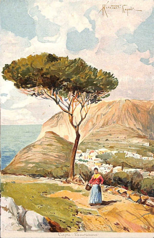 ab8268 - CARTOLINA  D'EPOCA - Napoli  Provincia  - CAPRI
