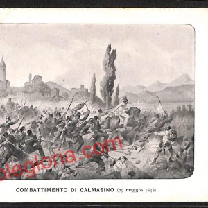 ag7638 - CARTOLINA D'EPOCA - Mantova Città - Combattimento di Calmasino