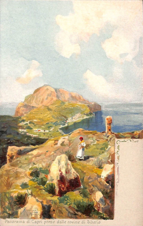 ab8269 - CARTOLINA  D'EPOCA - Napoli  Provincia  - CAPRI