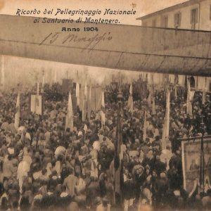 ac8020 - CARTOLINA D'EPOCA - Livorno Provincia - Montenero  1904