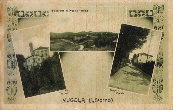 ac8022 - CARTOLINA D'EPOCA - Livorno Provincia - Nugola  1941