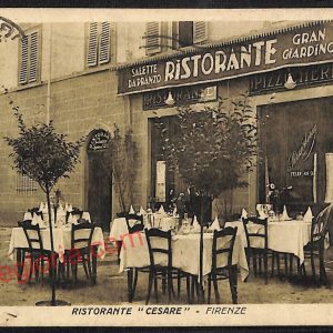 ae7330 - CARTOLINA D'EPOCA - Firenze Città - Ristorante ''Cesare''