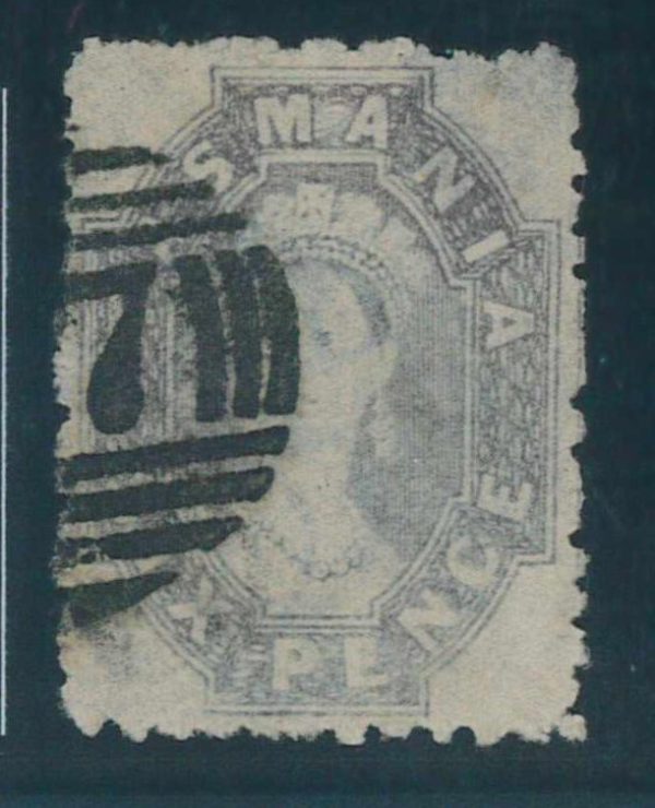 P2972 I - TASMANIA SG 75 ? PERF 11 ½ ?? VERY FINE USED
