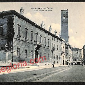 ag7643 - CARTOLINA D'EPOCA - Mantova Città - Via Cavour