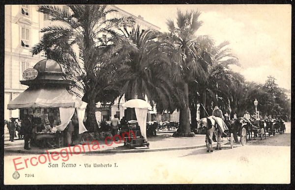 ag4973 - CARTOLINA D'EPOCA - Imperia Provincia - Sanremo