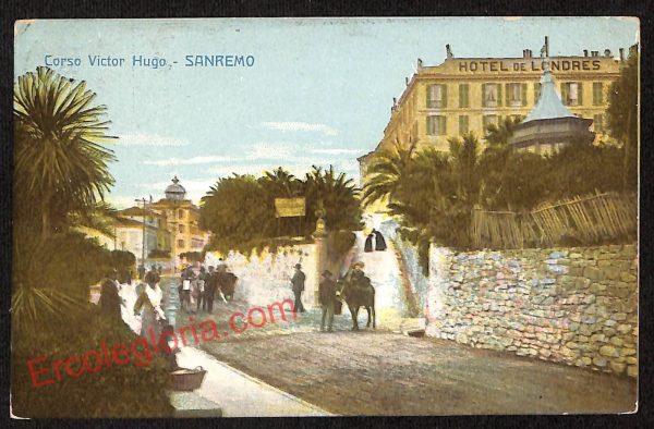ag4974 - CARTOLINA D'EPOCA - Imperia Provincia - Sanremo  1908