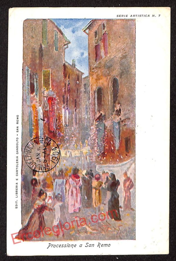 ag4976 - CARTOLINA D'EPOCA - Imperia Provincia - Sanremo