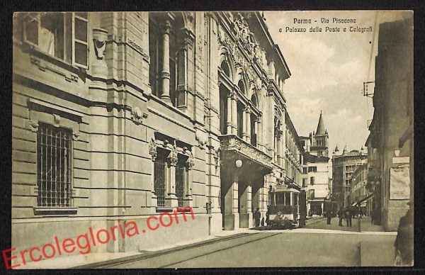 ah5485 - CARTOLINA  D'EPOCA - Parma Città - Via Pisacane