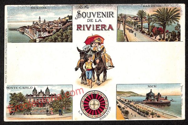 ag4978 - CARTOLINA D'EPOCA - Imperia Provincia - Sanremo  1905