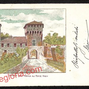 ah5489 - CARTOLINA  D'EPOCA - Parma Città - Torre Antica del Ponte Verdi