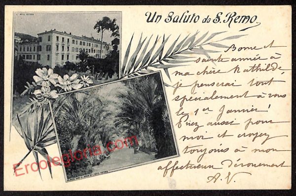 ag4979 - CARTOLINA D'EPOCA - Imperia Provincia - Sanremo