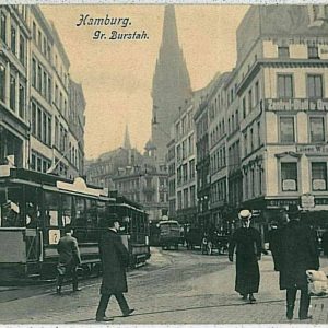 32983 - Ansichtskarten VINTAGE POSTCARD: GERMANY Deutschland - HAMBURG - TRAM!
