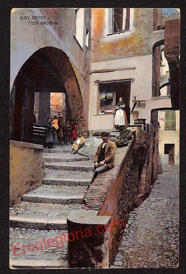 ag4980 - CARTOLINA D'EPOCA - Imperia Provincia - Sanremo