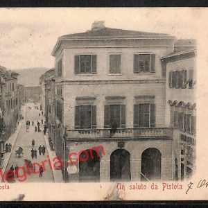 ah7905 - CARTOLINA D'EPOCA - Pistoia Città - La Posta