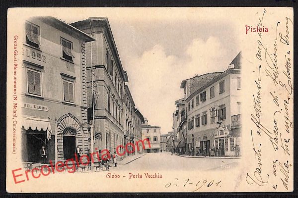 ah7915 - CARTOLINA D'EPOCA - Pistoia Città - Porta Vecchia