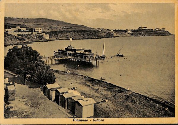ac8026 - CARTOLINA D'EPOCA - Livorno Provincia - Piombino
