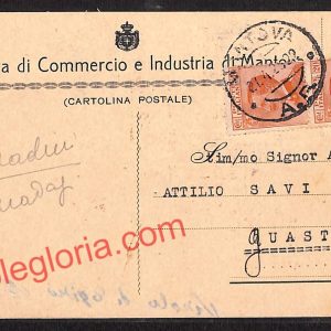 ag7648 - CARTOLINA D'EPOCA - Mantova Città - Camera di Commercio