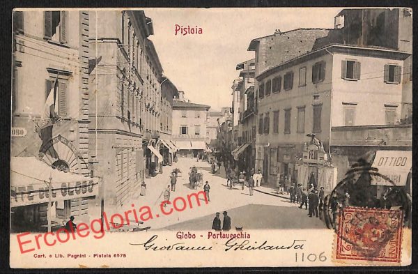ah7919 - CARTOLINA D'EPOCA - Pistoia Città - Porta Vecchia