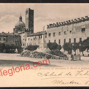 ag7654 - CARTOLINA D'EPOCA - Mantova Città - Piazza Sordello
