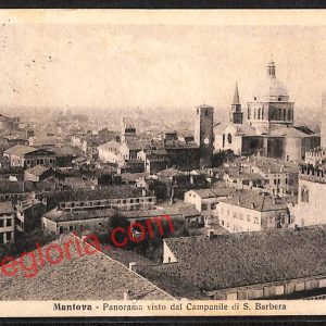 ag7655 - CARTOLINA D'EPOCA - Mantova Città - Panorama