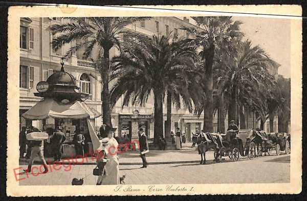 ag4983 - CARTOLINA D'EPOCA - Imperia Provincia - Sanremo