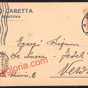 ag7661 - CARTOLINA D'EPOCA - Mantova Città - Ugo Caretta