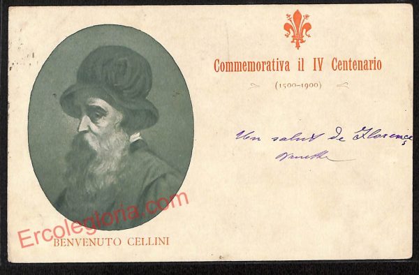 ae7333 - CARTOLINA D'EPOCA - Firenze Città - Commemorativa il IV Centenario
