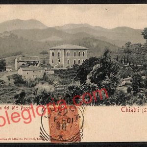 ag6529 - CARTOLINA D'EPOCA - Lucca Provincia - Chiatri   1901