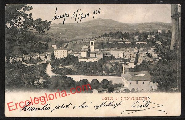 ah6601 - CARTOLINE  D'EPOCA - Pesaro e Urbino Provincia - Pergola