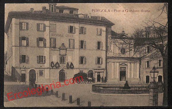 ah6603 - CARTOLINE  D'EPOCA - Pesaro e Urbino Provincia - Pergola